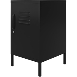 Dorel Mission District Black Metal Locker End Table - Size: 69 x 38 x 40cm - Wilko - thumbnail 7