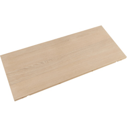 Florence A Line White Oak Round Dining Table Extension Leaf - Furniture To Go - Wilko