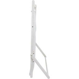 Charles Bentley Eucalyptus Washed Wood Double Deck Chair - Size: 2 Seater - White - Wilko - thumbnail 6