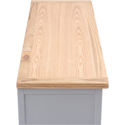 Cabinet Bits Mirano 6 Drawer Grey Chrome Knob Chest of Drawers - Wilko - thumbnail 7