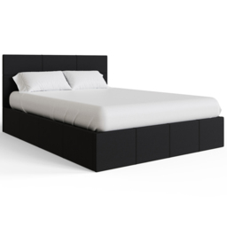 GFW Double Black End Lift Ottoman Bed - Wilko - thumbnail 4