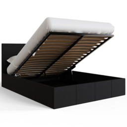 GFW Double Black End Lift Ottoman Bed - Wilko - thumbnail 7