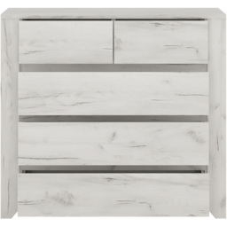 Florence Angel White 3 Piece Bedroom Furniture Set - Furniture To Go - Wilko - thumbnail 5