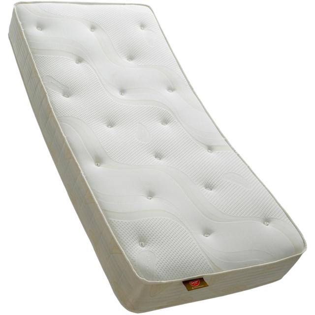 Sareer Matrah Small Double Reflex Plus Open Coil Mattress - White - Wilko - image 1