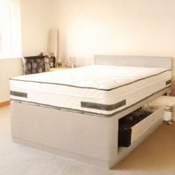 Comfy Living Double Orthopaedic Posture Sprung Mattress - White - Wilko - thumbnail 3