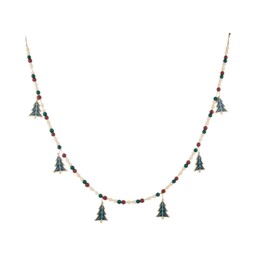 Wooden Beaded GarlandNatural - Santa's Chalet - Wilko - thumbnail 1