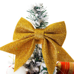 Living and Home Christmas Tree with LED Light Small - Size: 2ft - Orange - Wilko - thumbnail 6