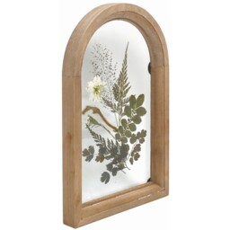 Botanical Dried Flowers Arch Wall Art - Wood - Wilko - thumbnail 3