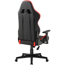 TTAP Monaco Black and Red Faux Leather Swivel Gaming Chair - Size: 133.5 x 70 x 70cm - Wilko - thumbnail 7