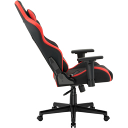 TTAP Monaco Black and Red Faux Leather Swivel Gaming Chair - Size: 133.5 x 70 x 70cm - Wilko - thumbnail 6