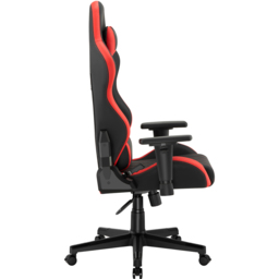 TTAP Monaco Black and Red Faux Leather Swivel Gaming Chair - Size: 133.5 x 70 x 70cm - Wilko - thumbnail 5