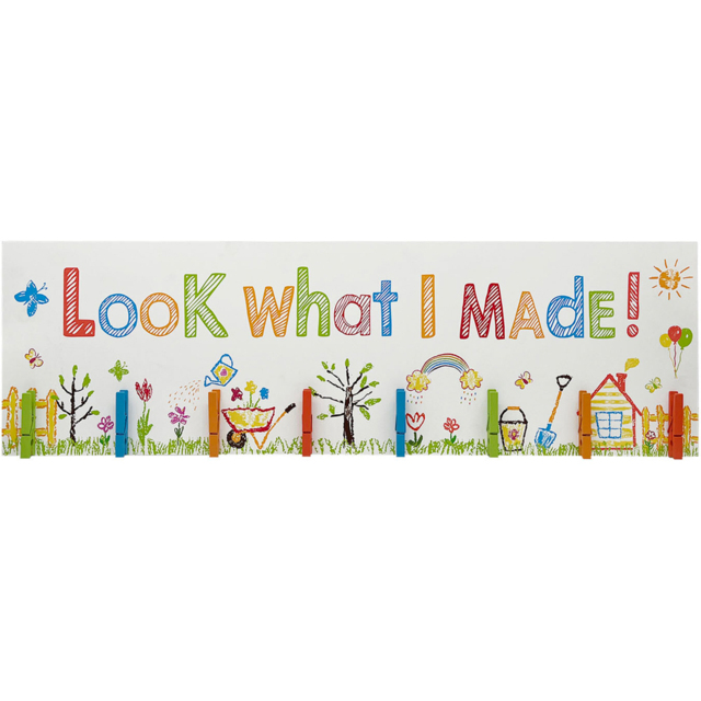 Childrens Look What I Made Plaque - Wilko - image 1