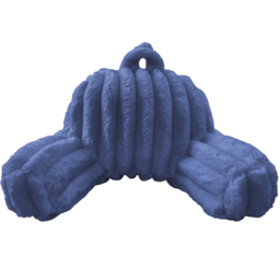 Velosso Navy Jumbo Cord Back Pillow 65 x 55cm - Size: 65 x 55 x 1cm - Wilko - thumbnail 1