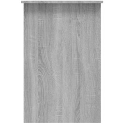 vidaXL Single Drawer Computer Desk Grey - Size: 76 x 100 x 50cm - Wilko - thumbnail 6