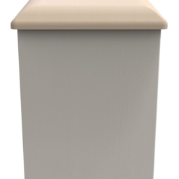 Crowndale Kent White Ash Dressing Table Stool - Size: 38 x 48 x 51cm - Wilko - thumbnail 5
