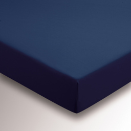 Helena Springfield Single Navy Plain Dye Fitted Bed Sheet - Wilko - thumbnail 3