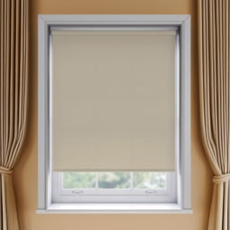 New Edge Blinds Thermal Blackout Roller Blind Taupe 45cm - Size: W 45 x D 170cm - Brown - Wilko - thumbnail 1