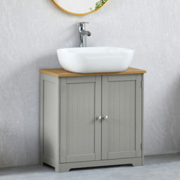 BATH VIDA Priano 2 Door Undersink Cabinet - Size: 60 x 60 x 30cm - Wilko - thumbnail 4