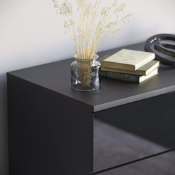 Vida Designs Hulio 4 Drawer Black Chest of Drawers - Wilko - thumbnail 5