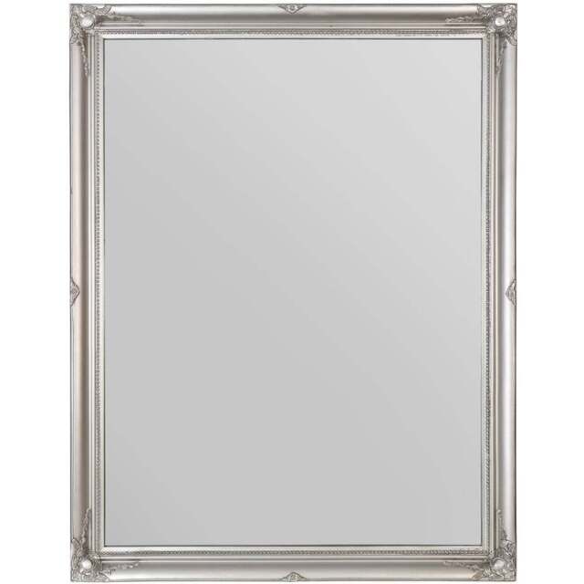 MirrorOutlet Hamilton Vintage Silver Antique Wall Mirror 117 x 91cm - Wilko - image 1