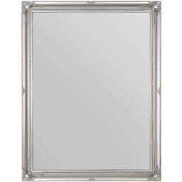 MirrorOutlet Hamilton Vintage Silver Antique Wall Mirror 117 x 91cm - Wilko
