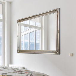 MirrorOutlet Hamilton Vintage Silver Antique Wall Mirror 117 x 91cm - Wilko - thumbnail 3