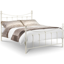 Julian Bowen Rebecca King Size Stone White Bed - Wilko - thumbnail 3