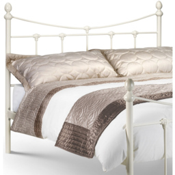 Julian Bowen Rebecca King Size Stone White Bed - Wilko - thumbnail 4