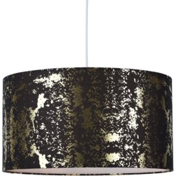 Vesper Black and Gold Shade Gold - Wilko