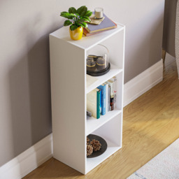 VIDA DESIGNS Oxford 3 Shelf White Bookcase - Wilko - thumbnail 5