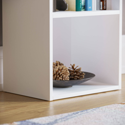 VIDA DESIGNS Oxford 3 Shelf White Bookcase - Wilko - thumbnail 7