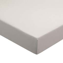 Helena Springfield Double Ivory Plain Dye Fitted Bed Sheet - Wilko