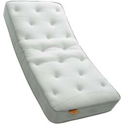 Sareer Matrah Single Pocket Memory Mattress - White - Wilko - thumbnail 1