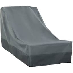 Outsunny Grey Outdoor Patio Furniture Cover 82 x 86 x 200cm - Size: 200 x 86 x 82cm - Wilko - thumbnail 1
