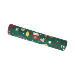 Christmas Printed Table Runner Green - All I Want For Christmas - Wilko - thumbnail 4