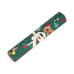Christmas Printed Table Runner Green - All I Want For Christmas - Wilko - thumbnail 3