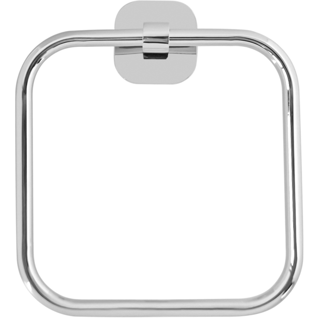Houston Towel Ring Chrome - Wilko - image 1