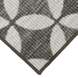 JVL Fiora Pewter Machine Washable Door Mat 44 x 75cm - Multi - JVL Homewares - Wilko - thumbnail 5