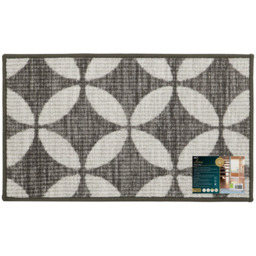 JVL Fiora Pewter Machine Washable Door Mat 44 x 75cm - Multi - JVL Homewares - Wilko - thumbnail 4