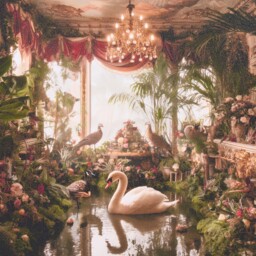 Ornate Swan Oasis Print Frame - Wilko - thumbnail 3