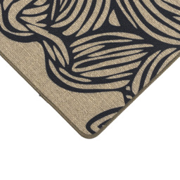 JVL Elegance Flowers Rubber Backed Door Runner 50 x 150cm - Size: 150 x 50 x 0.5cm - Black - Wilko - thumbnail 5