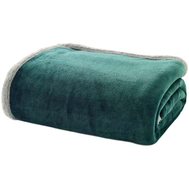 Deyongs Hazelwood Forest Green Throw 130 x 170cm - Wilko - image 1