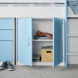 Bedmaster Lacy Blue Storage Mid Sleeper - Size: Single - Wilko - thumbnail 6