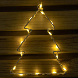 Premier FlexiBrights 258 Warm White LED Christmas Tree Curtain Light 1.2 x 1.2m - Size: 120 x 120 x 24cm - Samuel Alexander - Wilko - thumbnail 5