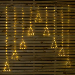 Premier FlexiBrights 258 Warm White LED Christmas Tree Curtain Light 1.2 x 1.2m - Size: 120 x 120 x 24cm - Samuel Alexander - Wilko - thumbnail 7