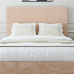 Bedmaster Single Mink Naples Linen Divan Base with Valencia Headboard - Brown - Wilko - thumbnail 3