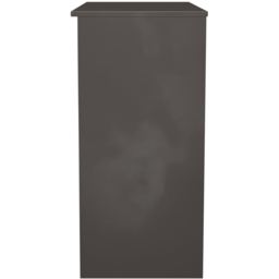 Crowndale Bora 2 Drawer Single Shelf Gold Oak and Graphite Vanity - Size: 39 x 95 x 80cm - Grey - Wilko - thumbnail 4