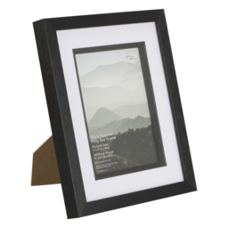 The Port Co Gallery Black Mounted Inlay Box Photo Frame 7 x 5 inch - The Port. Co Gallery - Wilko - thumbnail 3