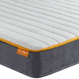 SleepSoul Single Balance Mattress - White - Birlea - Wilko - thumbnail 4