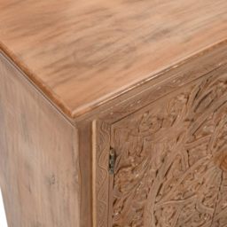 Brooklyn Adair 4 Door Mango Wood Sideboard - Brown - Wilko - thumbnail 6